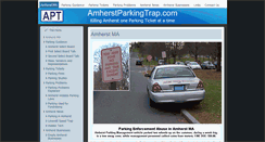 Desktop Screenshot of amherstparkingtrap.com